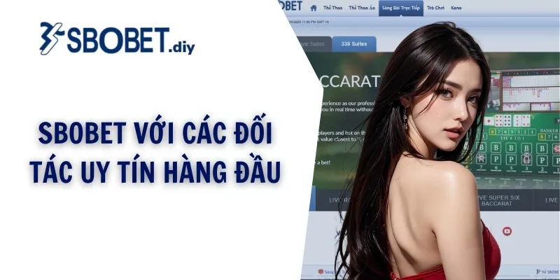SBOBET với các đối tác uy tín hàng đầu